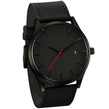 Load image into Gallery viewer, Minimalist Leather Men's Quartz
