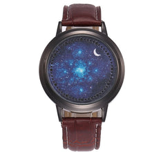 Load image into Gallery viewer, LED Starry Sky Moon Leather Band