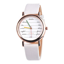 Load image into Gallery viewer, Women  Casual Leather Analog Quartz