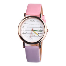 Load image into Gallery viewer, Women  Casual Leather Analog Quartz