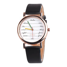 Load image into Gallery viewer, Women  Casual Leather Analog Quartz