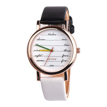 Load image into Gallery viewer, Women  Casual Leather Analog Quartz