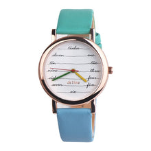 Load image into Gallery viewer, Women  Casual Leather Analog Quartz