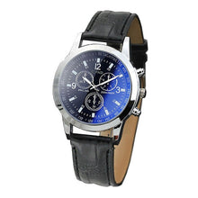 Load image into Gallery viewer, Quartz Watches Men Slim Blu Ray Glass