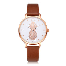 Load image into Gallery viewer, FanTeeDa New Fashion Leather Women clock
